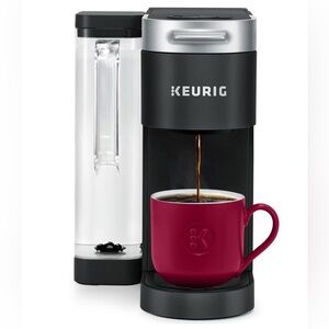 KEURIG K. Supreme Smart Single Serve Coffee Maker In Black New- open box
